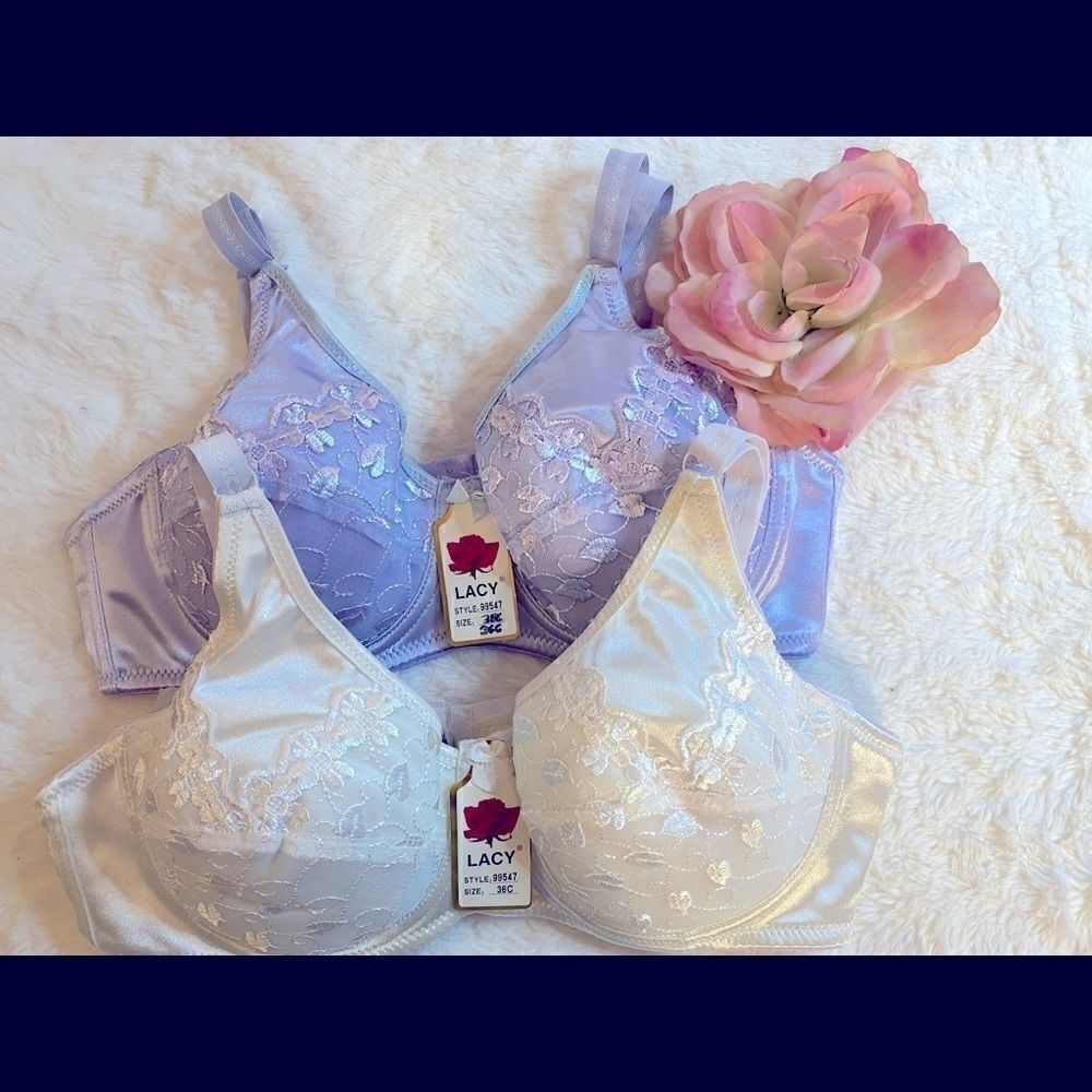 💥Lacy Full Cup sexy Floral fashion BrasSizes: 36C